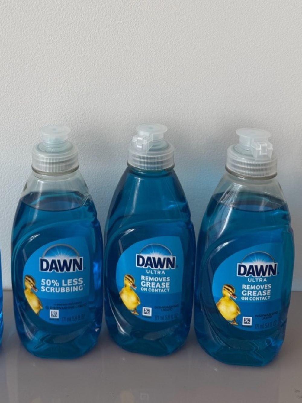 🗽3 NEW Dawn Dishwashing Liquid - Gentle Grease Removal